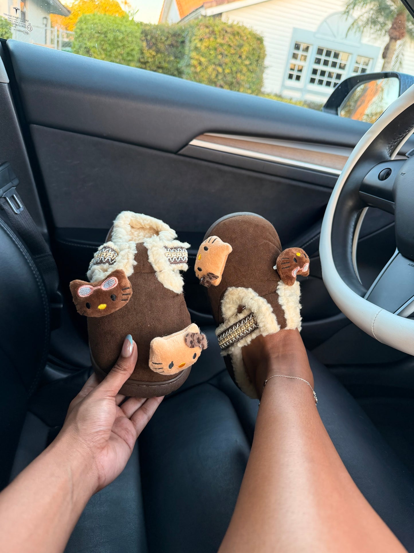 Cozy Kitty Winter Clogs