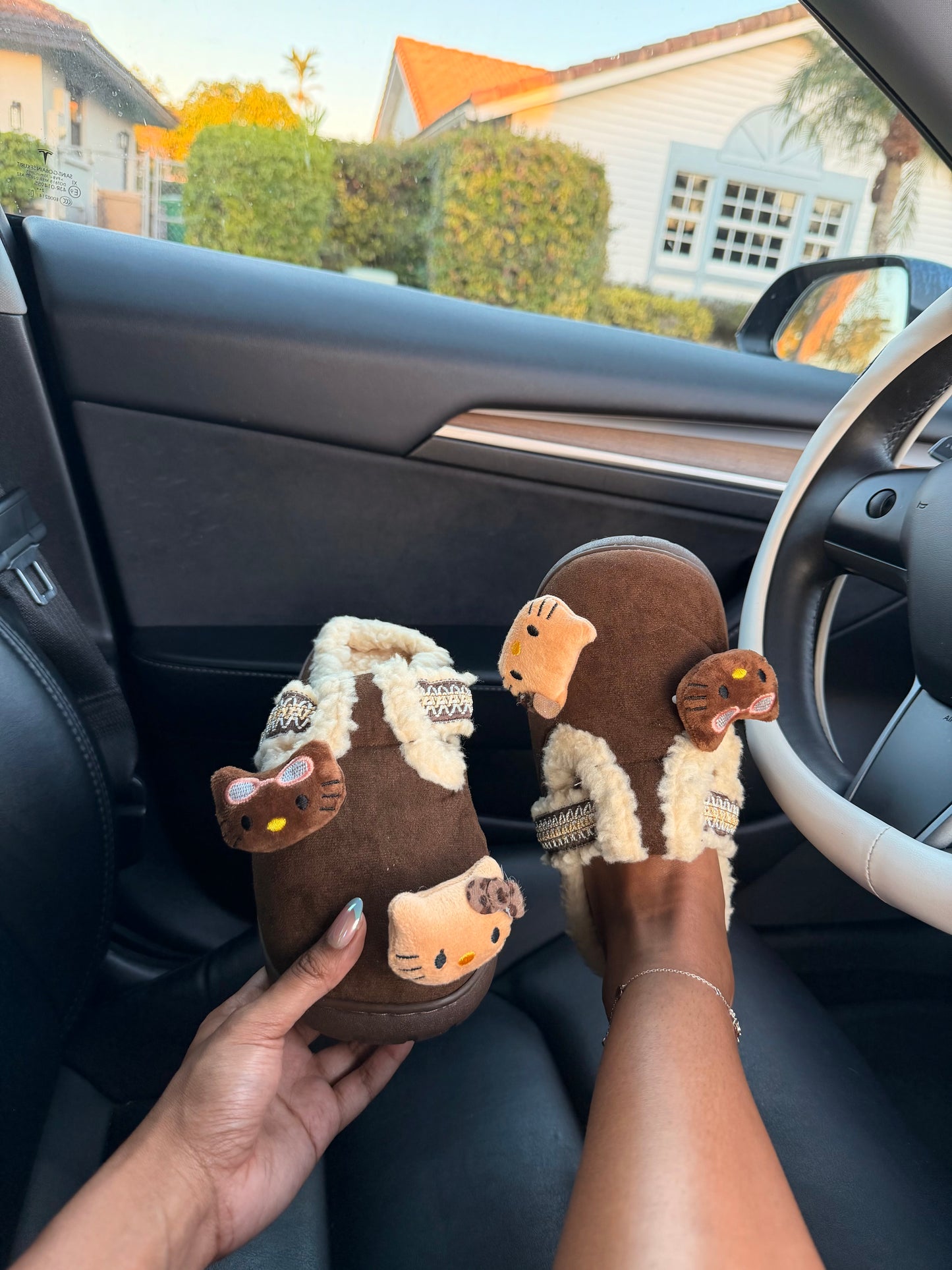 Cozy Kitty Winter Clogs