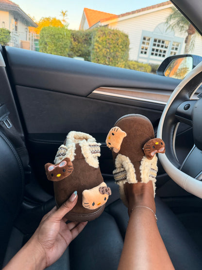 Cozy Kitty Winter Clogs