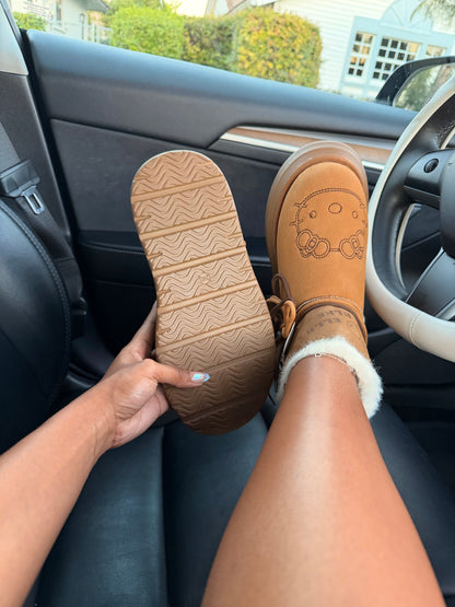 Cozy Kitty Winter Boots